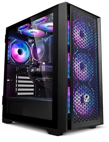Vibox V-512 Gaming PC • AMD Ryzen 5 5500 6-Kern • Nvidia RTX 3050 6GB • 16GB RAM • 500GB SSD • Windows 11 • WLAN 6 + Bluetooth 5.4