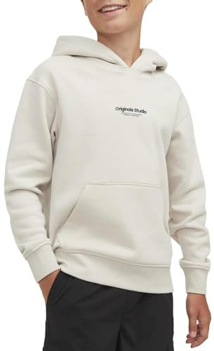 JACK & JONES Sweatshirt, Beige, Jungen, Vester Bro