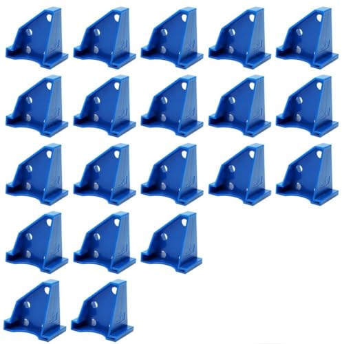 20-teiliges Bodenabstandshalter, Boden-Abstandhalter mit 0.63cm (1/4 Zoll) und 1.27cm (1/2 Zoll) Abstand, Stabiles Dreieck-Design Abstandshalter-Set zur Verlegung von Laminat Vinyldielen und Parkett