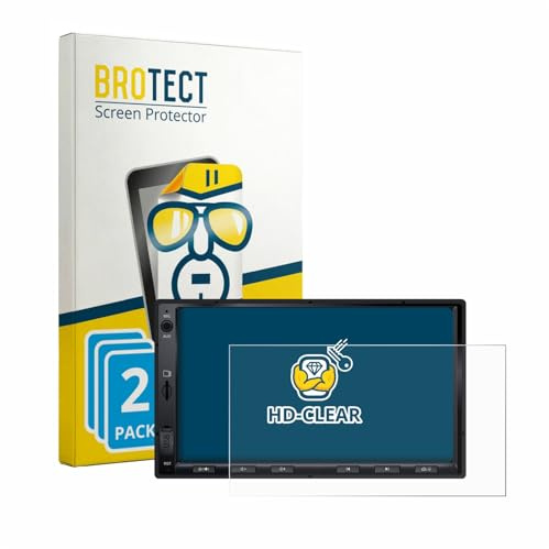 BROTECT 2 Stück Schutzfolie für Atoto A5LG2A7T 7 Displayschutz Folie Made in Germany, Ultra-Klar