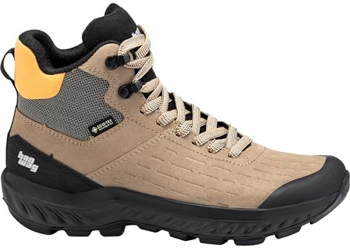 Hanwag Damen Kaduro Mid GTX Schuhe, Lightbrown-orange, 40