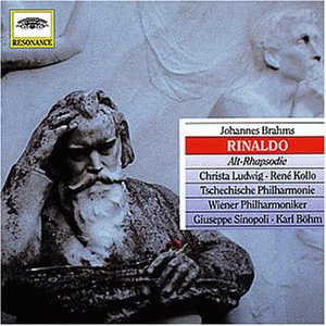 Johannes Brahms: Rinaldo (op. 50) - Kantate für Tenor, Männerchor und Orchster nach J. W. Goethe/ Alt-Rhapsodie (op. 53)