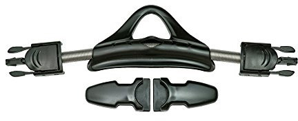 TUSA Unisex-Erwachsene Federriemen TA-81 Flossenfederriemen, schwarz, Small