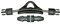 TUSA Unisex-Erwachsene Federriemen TA-81 Flossenfederriemen, schwarz, Small