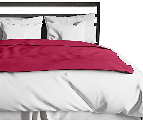 3 BRUJAS Liberator Fascinator Throw Merlot OS