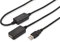 DIGITUS Cavo di prolunga USB 2.0 attivo - 20 m - Da spina USB-A a presa - Plug & Play - Fino a 480 Mbit/s - Nero