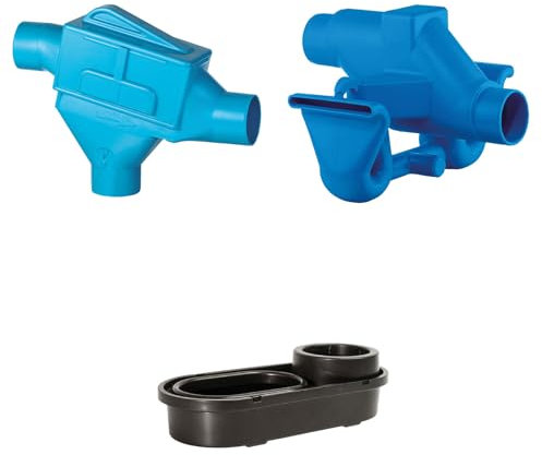 Regenwasserfilter Zisternenfilter 3P Spar-Set ZF mit Edelstahlsieb für den Einbau in die Zisterne, Anschluss DN100, Höhenversatz 235mm. Für die Regenwassernutzung im Haus und Gartenbewässerung.