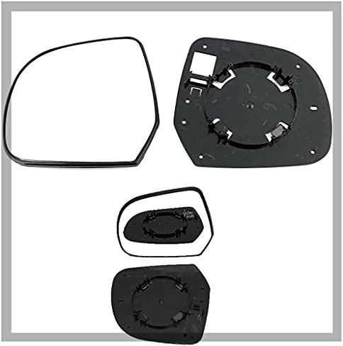 Fits Nissan Micra Door Wing Mirror, for 2010 to 2017 Heated, Clip on Base Plate LH (Passenger Side)