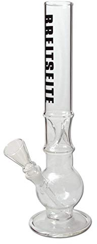 Near Dark Breitseite Glasbong Ice H 420mm Durchmesser 50mm NS 19 , Raucherbedarf, Rauchzubehör, Pfeife, Bong, Blubber, Glaspfeife, Wasserpfeife