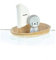 PlanToys Segelboot Robbe - Badewannenspielzeug - Wasserspielzeug Kinder - Badespielzeug Baby ab 1 Jahr - Set mit Segelboot und abnehmbarer Robbe
