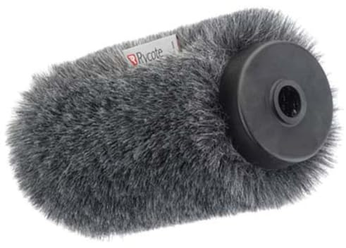 Rycote 033022 Mikrofon-Windschutz, 10 cm, 19–22 mm großes Loch, klassisches Design