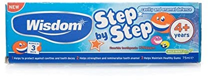Wisdom Step by Step 4+ Toothpaste