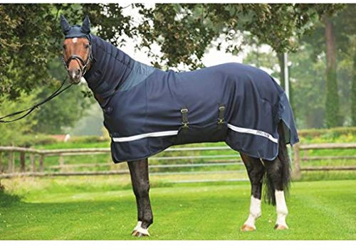 HKM PRO TEAM Fliegendecke-448769000030 dunkelblau 145, rückenlänge 145 cm