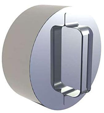 Ø 160 mm Jeremias DW FU Schornstein Verschlussdeckel mit Handgriff für T-Stück 90°