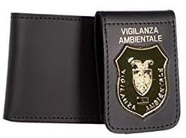 Portafoglio Portadocumenti con Placca Estraibile Vigilanza Ambientale