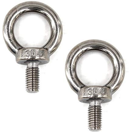 M12 Bulloni 304 Acciaio inossidabile Golfari Bullone ad occhiello (2 pezzi)