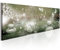B&D XXL - Tableau décoratif nature 150x50 cm - Impression sur toile colorée - Décoration murale - Abstraction éclat diamants lac cosmos fleurs lys nature nuit plantes b-C-0077-b-d