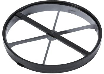 Knightsbridge EXBDCKIT 100mm/4 inch Back Draft kit for Ceiling Mounted LED Extractor Fans, Black
