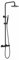 Columna de ducha termostática negro mate Line Imex BTD038/NG