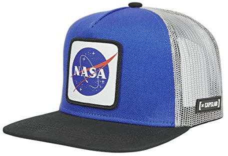 Capslab Men's Cap with a Visor, Blue, One Size