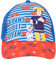 United Labels Feuerwehrmann Sam Cap für Kinder, Blau Rot, 4 Paws 2 Feet 1 Team, Basecap verstellbar, Kappe für Jungen