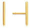 Ania Haie Damen-Ohrstecker 585er Gelbgold One Size 88360508