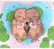 MOKIO® Pop-Up Karte – Verliebte Otter – 3D Geschenkkarte zum Geburtstag oder Jahrestag, romantische „Ich liebe dich“ Grußkarte mit Ottern die Händchen halten