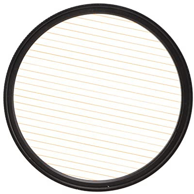 Gold Streak Digitalkamera-Objektivfilter für– Hochauflösender Anamorpher Effektfilter für Filme und Fernsehen – Hochwertiger Rahmen aus Optischem Glas und Aluminiumlegierung –