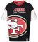 Recovered -NFL- San Francisco 49ers 'Oversized' Cut and Sew T-Shirt Black 3XL