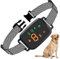 Collier Anti Aboiement Chien, 4 Modes Son/Vibration/Choc Electrique, Réglable 8 Niveaux de Sensibilité, Rechargeable Contrôle Anti-aboiement Intelligent, Étanche IP67 pour Gros Petit Chien-Noir