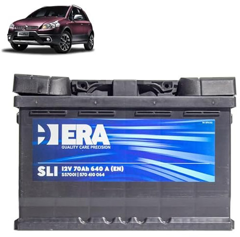 Generico Batteria 70Ah per Fiat Sedici 2.0 gasolio 2006-2014