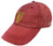 Carrolls Irish Gifts Guinness Harp Washed Baseball Cap- Red