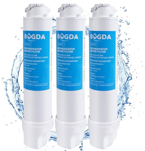 BOGDA Filtro dell'acqua di ricambio per Frigi-daire EL-01, EWF02, confezione da 3
