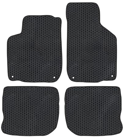 moto-MOLTICO Eva Fußmatten Auto - Automatten passend für VW Bora Golf IV 1997-2005, rutschfeste und Wasserfeste Autoteppiche