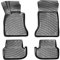 fussmattenprofi.com 3D Gummimatten Set für BMW 5 (F10/F11) Facelift Baujahr 2013-2016 | Extra Hoher 5cm Rand Allwetter Auto Fussmatten I TPE Geruchlos rutschfest Fußmatten Zubehör
