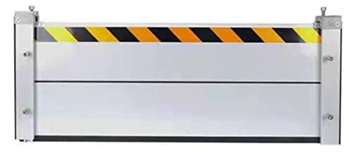 Hochwasserschutz für Kellerfenster, Hochwasserschutz, Aluminiumlegierung, gut wasserdicht, geeignet für Garageneinfahrt, Tür, Straße usw., 100 x 40 cm