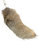 Fox-Schwanz 15-16,5-Zoll Pelry Tail Schlüsselbund Künstlicher Tierschwanz mit Verschluss realistischer dekorativer Therian-Schwanz für Schlüsselhandtaschen-Cosplay, Style2