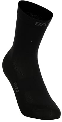 P.A.C. Rn 2.2 Reflective Ultralight Long Laufsocken Herren schwarz - Black 40-43