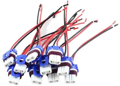 JKELPV Eyelids Frame Light Passend für Scheinwerfer-Nebelscheinwerfer, Kfz-Kabeladapterbuchse, 9005 HB3-Lampenfassung, Buchsenadapterstecker, Keramik