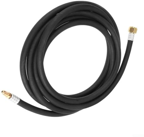 Tuyau en caoutchouc robuste de 3 x 7 m pour chalumeau de soudage WP17 avec connexion d'alimentation M16 x 1 5 mm