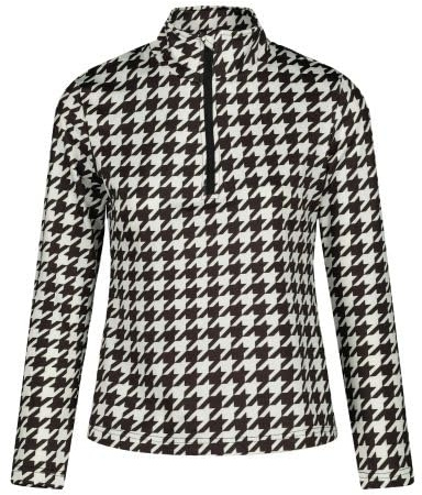 Emski Pull de ski pour femme - Respirant et élastique - Pull fonctionnel pour le ski et les sports d'hiver - Doux, chaud et confortable