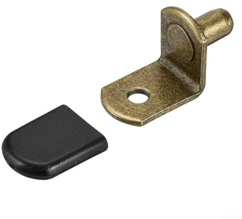 20 Stück 6 mm Regalstützen Metallklammern für Möbel und Zuhause