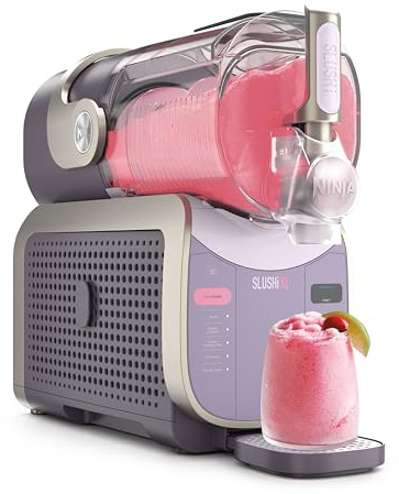 Ninja SLUSHi XL Slush-Eismaschine, Rosa FS601EUPK1, für Slush, FS601EUPK1 | großes Fassungsvermögen von 3,7 l (maximale Füllmenge 2.840 ml), mit SlushAssist-Technologie, gefrorene Cocktails und mehr