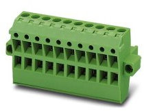 PHOENIX CONTACT TMSTBP 2,5/2-STF-5,08 Leiterplattenstecker, Nennquerschnitt 2,5 mm², Grün, Anzahl der Anschlüsse 4, Artikelfamilie TMSTBP 2,5/..-STF, Rastermaß 5,08 mm, 50 Stück
