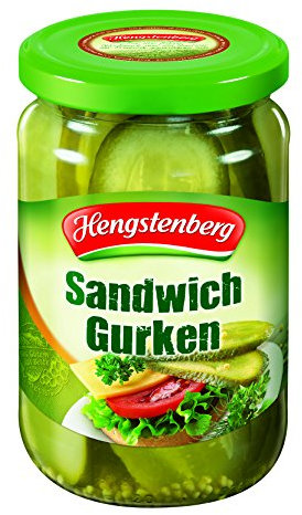 Hengstenberg Sandwichgurke, 3er Pack (3 x 370 g)