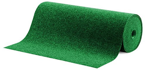 casa pura Moquette d'extérieur Spring Vert au mètre | Tapis Type Gazon Artificiel - pour Jardin, terrasse, Balcon etc. | revêtement de Sol Outdoor | 100x200cm