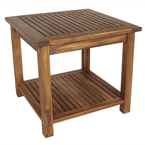 Beistelltisch Kronach 50x50x45cm Akazie geölt FSC-zertifiziert