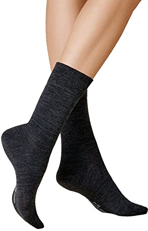 KUNERT Damen Socken Soft Wool Cotton druckfrei