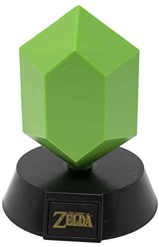 Paladone Lampada Legens of Zelda Rupee 3.75 W, Verde, Standard