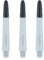 WINMAU Vecta Weiß Short Polycarbonate Dart Stems - 1 Sätze pro Packung (3 Schäfte insgesamt)